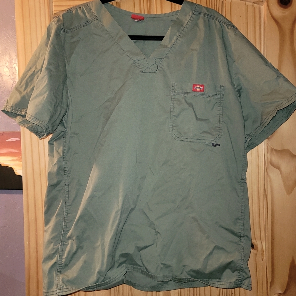 Green Scrub Top